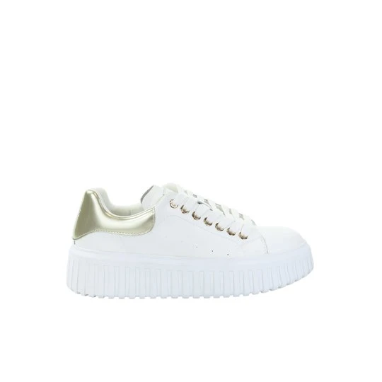 Zdjęcie produktu Damskie skórzane sneakersy biały GOE SS2N4023