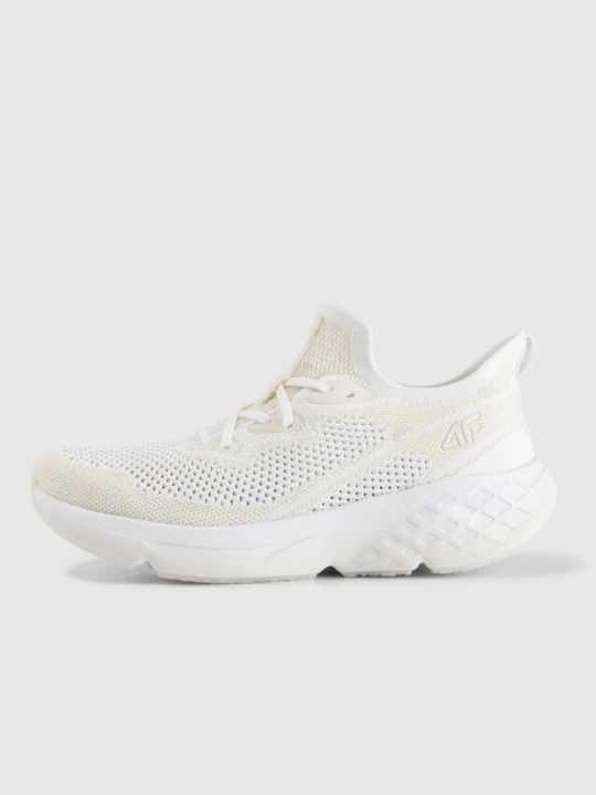 Zdjęcie produktu Damskie sneakersy 4F Velocore E-knit 4FRSS25FSPOF171 - białe