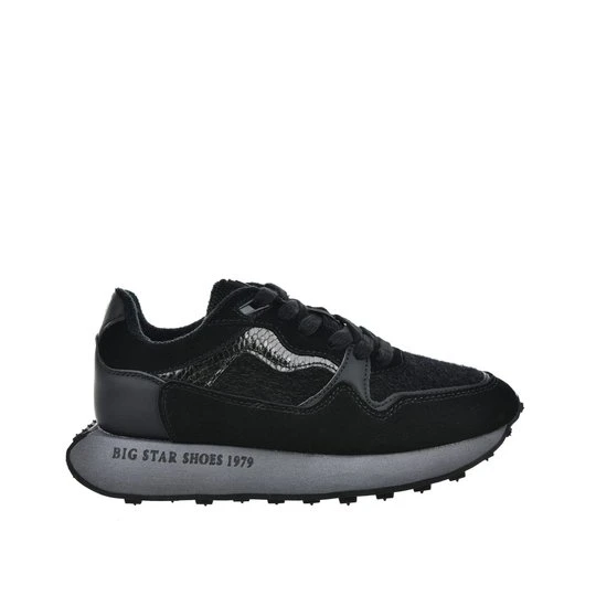 Zdjęcie produktu Damskie sneakersy czarne BIG STAR SHOES OO274561