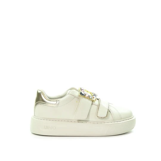 Zdjęcie produktu Damskie sneakersy kremowe LIU JO BF3089 PX026 S1176