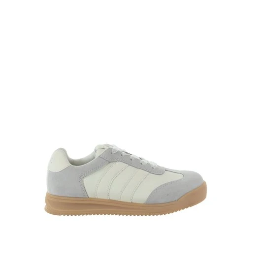 Zdjęcie produktu Damskie sneakersy oldschool z ozdobną sznurówką białe GOE TT2N4058
