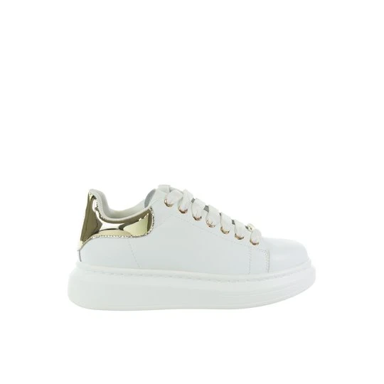 Zdjęcie produktu Damskie sneakersy skórzane białe GOE TT2N4002