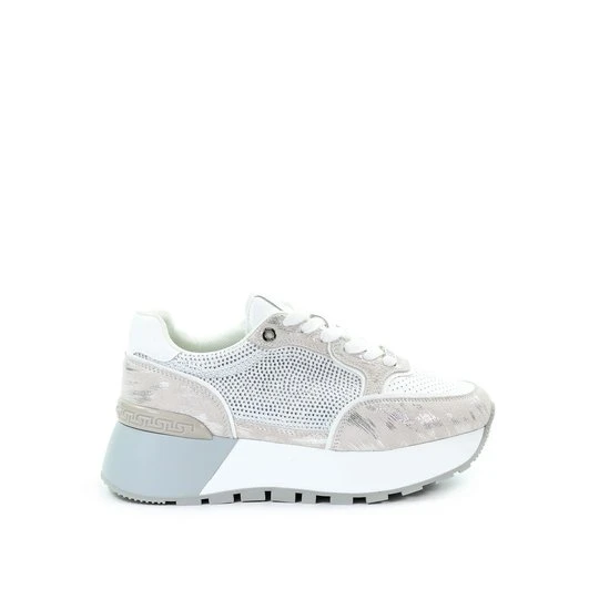 Zdjęcie produktu Damskie sneakersy srebrne GOE RR2N4068