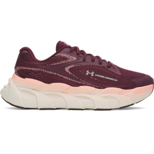 Zdjęcie produktu Damskie sneakersy Under Armour UA HB Runner 2 - burgundowe