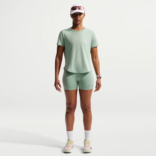 Zdjęcie produktu Damskie spodenki do biegania Nike Tempo o przylegającym kroju z wysokim stanem 10 cm - Zieleń