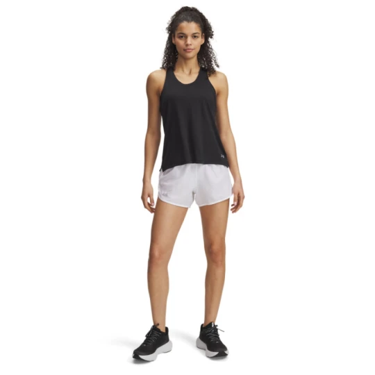 Zdjęcie produktu Damskie spodenki do biegania Under Armour UA Fly By 3'' Novelty Shorts - białe