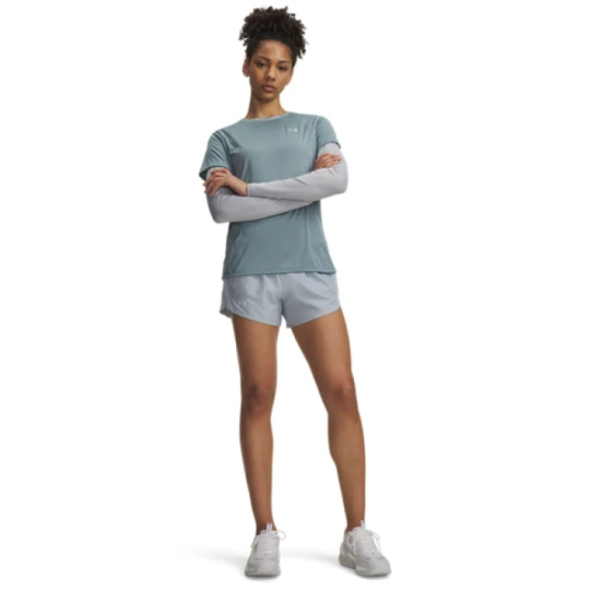 Zdjęcie produktu Damskie spodenki do biegania Under Armour UA Fly By 3\'\' Shorts - niebieskie