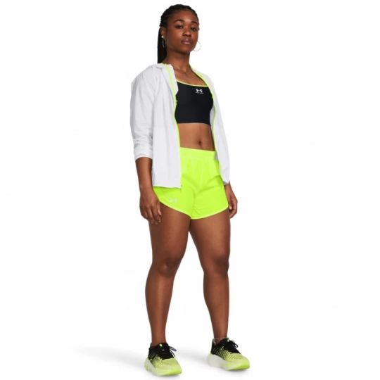 Zdjęcie produktu Damskie spodenki do biegania Under Armour UA Fly By 3\'\' Shorts - zielone