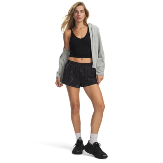 Zdjęcie produktu Damskie spodenki do biegania Under Armour UA HB Run Printed - czarne