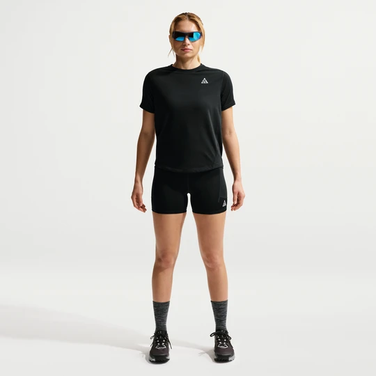 Zdjęcie produktu Damskie spodenki do biegania w terenie z wysokim stanem 10 cm Dri-FIT Nike ACG - Czerń