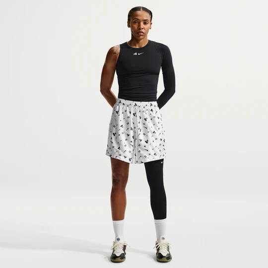 Zdjęcie produktu Spodenki do koszykówki Dri-FIT A'ja Wilson - Biel Nike