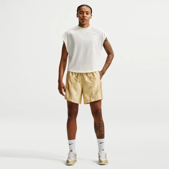 Zdjęcie produktu Spodenki do koszykówki Dri-FIT A'ja Wilson - Brązowy Nike