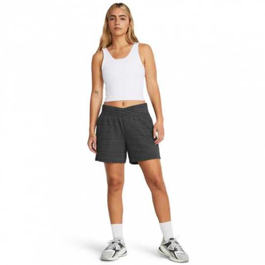 Zdjęcie produktu Damskie spodenki dresowe Under Armour UA Rival Terry Short - szare