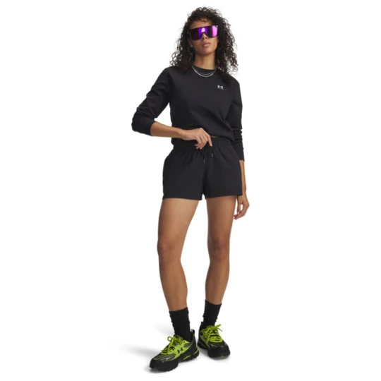 Zdjęcie produktu Damskie spodenki dresowe Under Armour UA Sport Terry Short - czarne