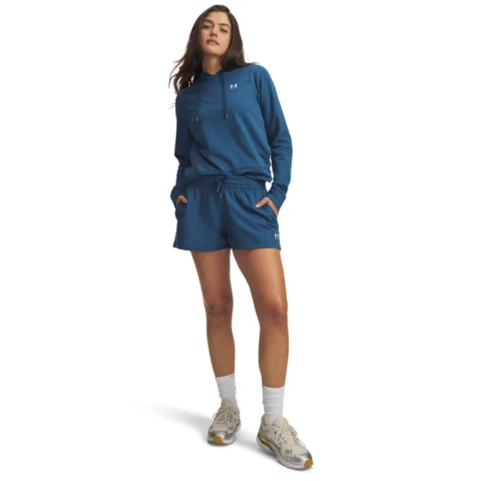 Zdjęcie produktu Damskie spodenki dresowe Under Armour UA Sport Terry Short - niebieskie