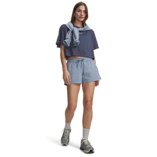 Zdjęcie produktu Damskie spodenki dresowe Under Armour UA Sport Terry Short - niebieskie