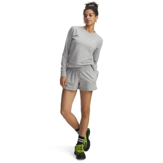 Zdjęcie produktu Damskie spodenki dresowe Under Armour UA Sport Terry Short - szare