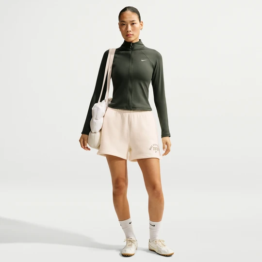 Zdjęcie produktu Damskie spodenki Nike Studio Fleece Medium Weight - Brązowy