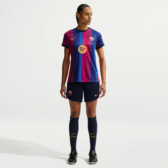 Zdjęcie produktu Damskie spodenki piłkarskie Nike Dri-FIT FC Barcelona Stadium 2026 / 27 (wersja domowa) – replika - Niebieski