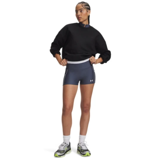 Zdjęcie produktu Damskie spodenki treningowe Under Armour HeatGear - granatowe