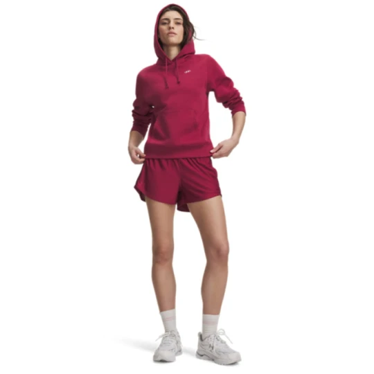 Zdjęcie produktu Damskie spodenki treningowe Under Armour Tech Play Up Shorts - czerwone