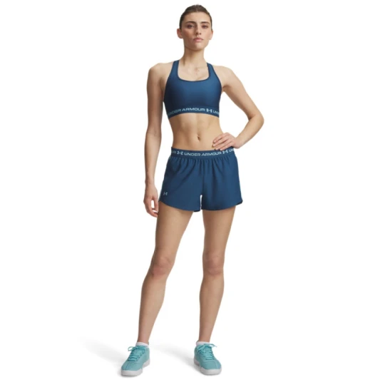 Zdjęcie produktu Damskie spodenki treningowe Under Armour Tech Play Up Shorts - granatowe