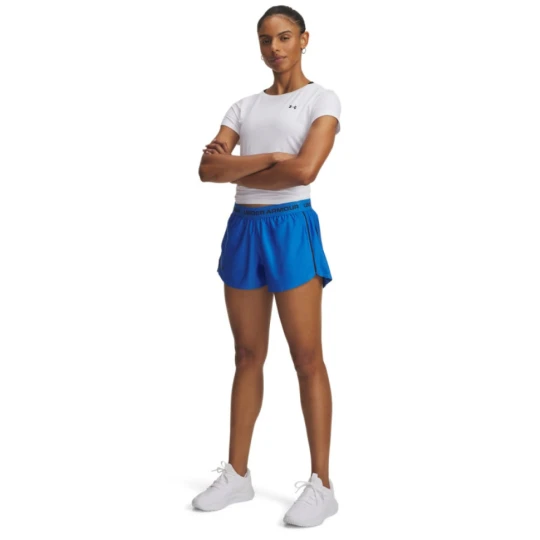 Zdjęcie produktu Damskie spodenki treningowe Under Armour Tech Play Up Shorts - niebieskie