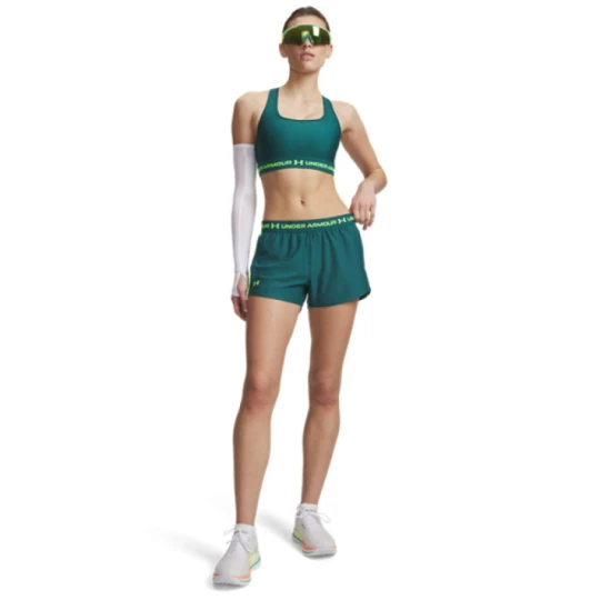 Zdjęcie produktu Damskie spodenki treningowe Under Armour Tech Play Up Shorts - zielone