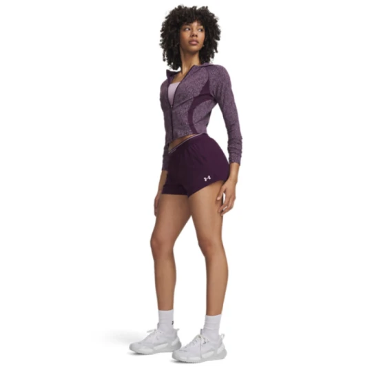 Zdjęcie produktu Damskie spodenki treningowe Under Armour UA Vanish Woven 3in Shorts - fioletowe