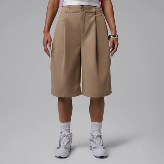 Zdjęcie produktu Damskie spodenki typu chino Jordan Flight - Brązowy