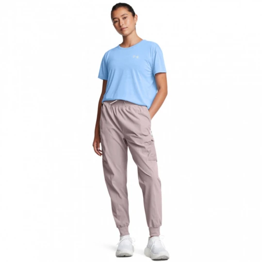 Zdjęcie produktu Damskie spodnie do biegania Under Armour UA Trail Run Pants - beżowe