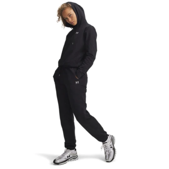 Zdjęcie produktu Damskie spodnie dresowe joggery Under Armour Sport Terry Jogger - czarne