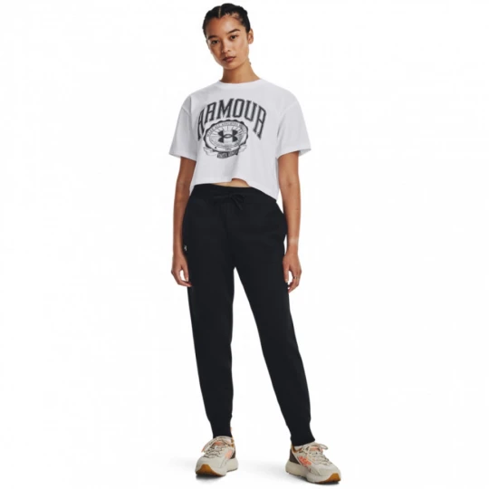 Zdjęcie produktu Damskie spodnie dresowe Under Armour UA Rival Fleece Jogger - czarne