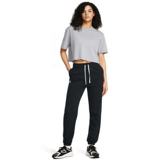 Zdjęcie produktu Damskie spodnie dresowe Under Armour UA Rival Terry Jogger - czarne