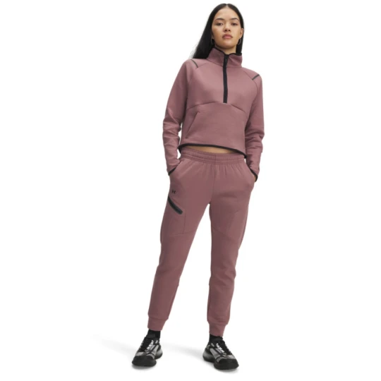 Zdjęcie produktu Damskie spodnie dresowe Under Armour UA Unstoppable Fleece - różowe