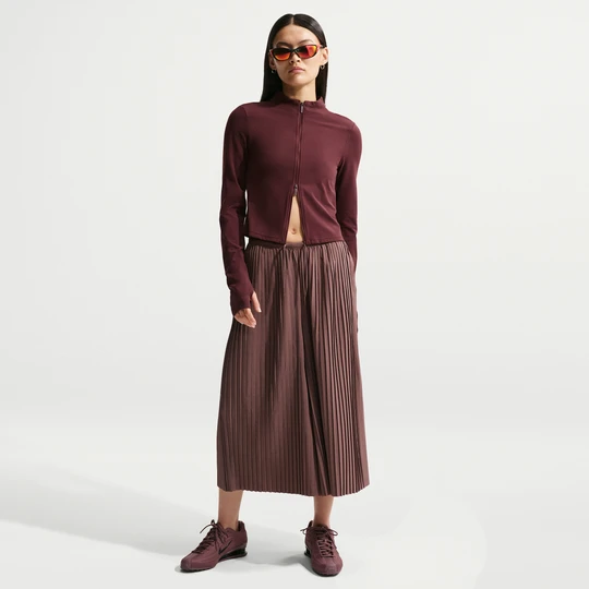 Zdjęcie produktu Damskie spodnie o kroju oversize ze średnim stanem Nike - Fiolet