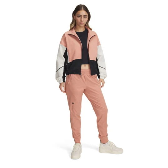 Zdjęcie produktu Damskie spodnie treningowe joggery Under Armour UA Unstoppable Jogger - różowe