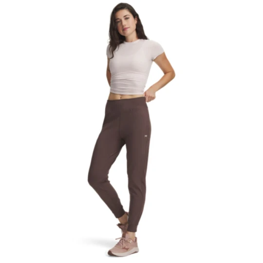Zdjęcie produktu Damskie spodnie treningowe Under Armour Motion Jogger - brązowe