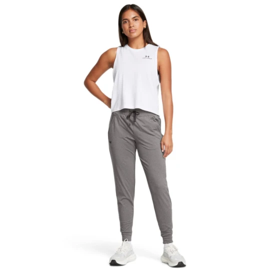 Zdjęcie produktu Damskie spodnie treningowe Under Armour Tech Pant - szare