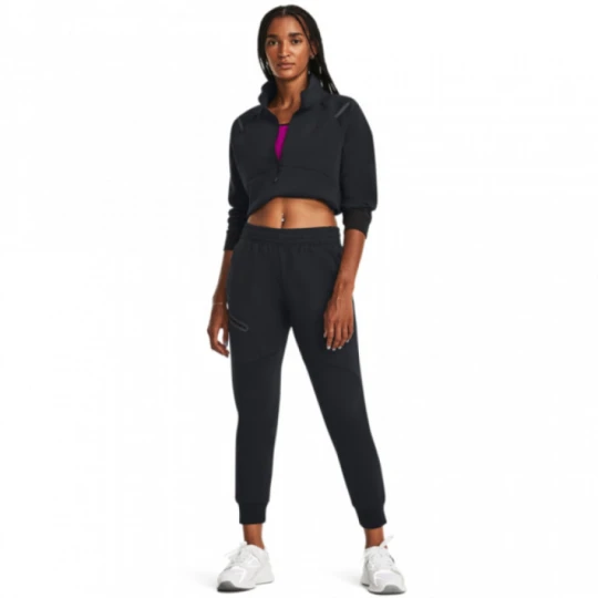 Zdjęcie produktu Damskie spodnie treningowe Under Armour Unstoppable Flc Jogger - czarne