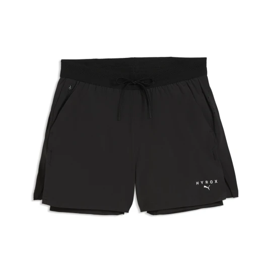 Zdjęcie produktu Damskie szorty 2 w 1 PUMA × HYROX DRYELITE, Akcesoria, Czarny
