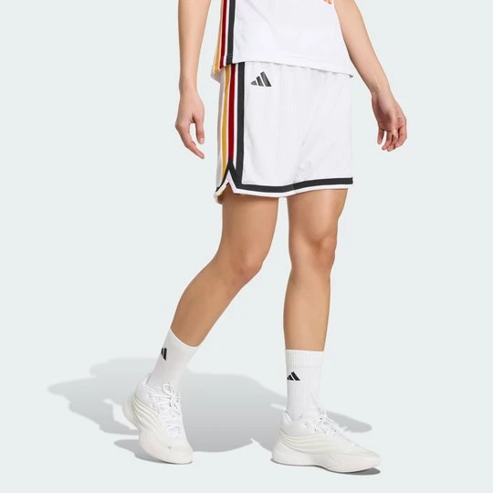 Zdjęcie produktu DAMSKIE SZORTY DO KOSZYKÓWKI DBB HOME Adidas biały