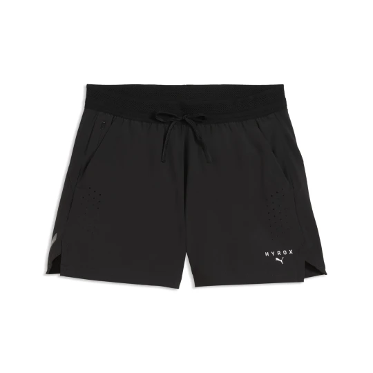 Zdjęcie produktu Damskie szorty PUMA Ã— HYROX DRYELITE z tkaniny, Akcesoria, Czarny