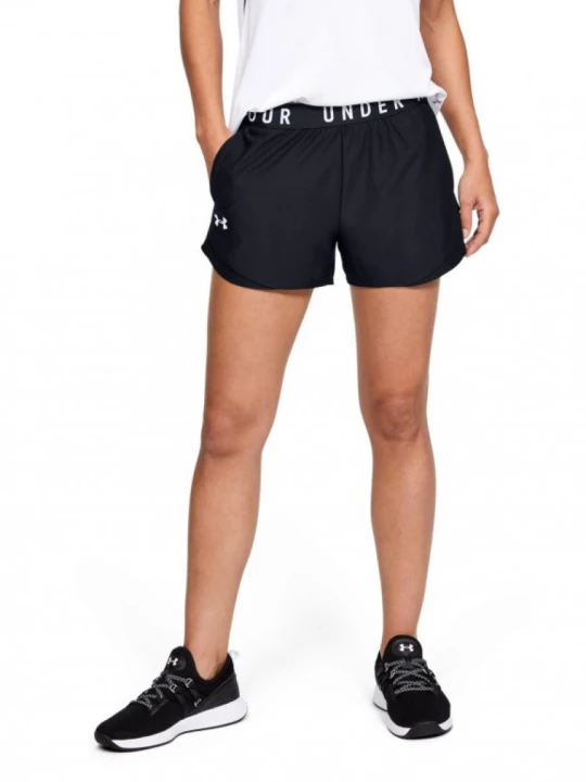 Zdjęcie produktu Damskie szorty treningowe UNDER ARMOUR Play Up Short 3.0 - czarne