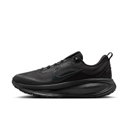 Zdjęcie produktu Damskie wodoszczelne buty do biegania po asfalcie z akcentami o designie odbijającym światło Nike Vomero 18 GORE-TEX - Czerń