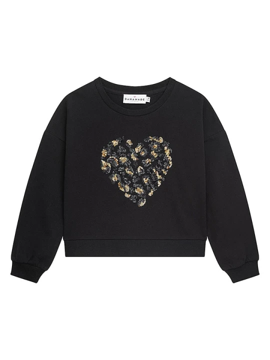 Zdjęcie produktu Danamade Bluza "Philippa" w kolorze czarnym rozmiar: 134