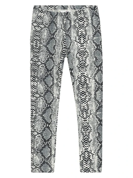 Zdjęcie produktu Danamade Legginsy "Cara" w kolorze biało-czarnym rozmiar: 158