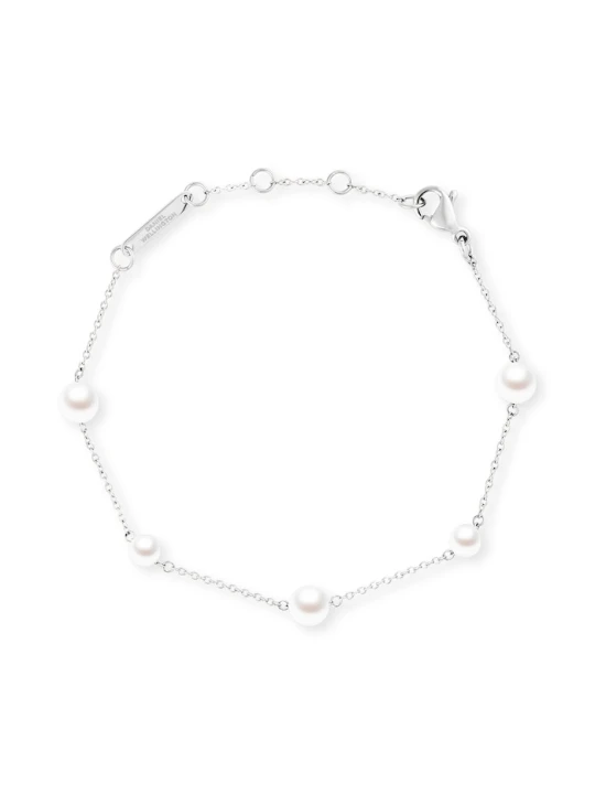 Zdjęcie produktu Daniel Wellington bransoletka damska ze stali nierdzewnej Pearl Step srebrny