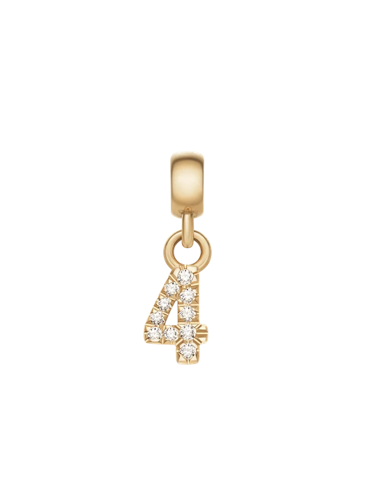 Zdjęcie produktu Daniel Wellington DW Charm Number 4 Gold