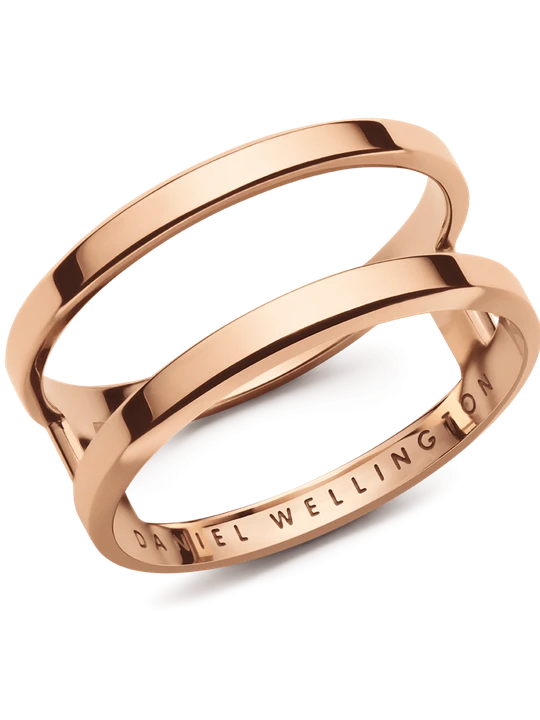 Zdjęcie produktu Daniel Wellington DW Elan Dual Ring 54 Rose Gold